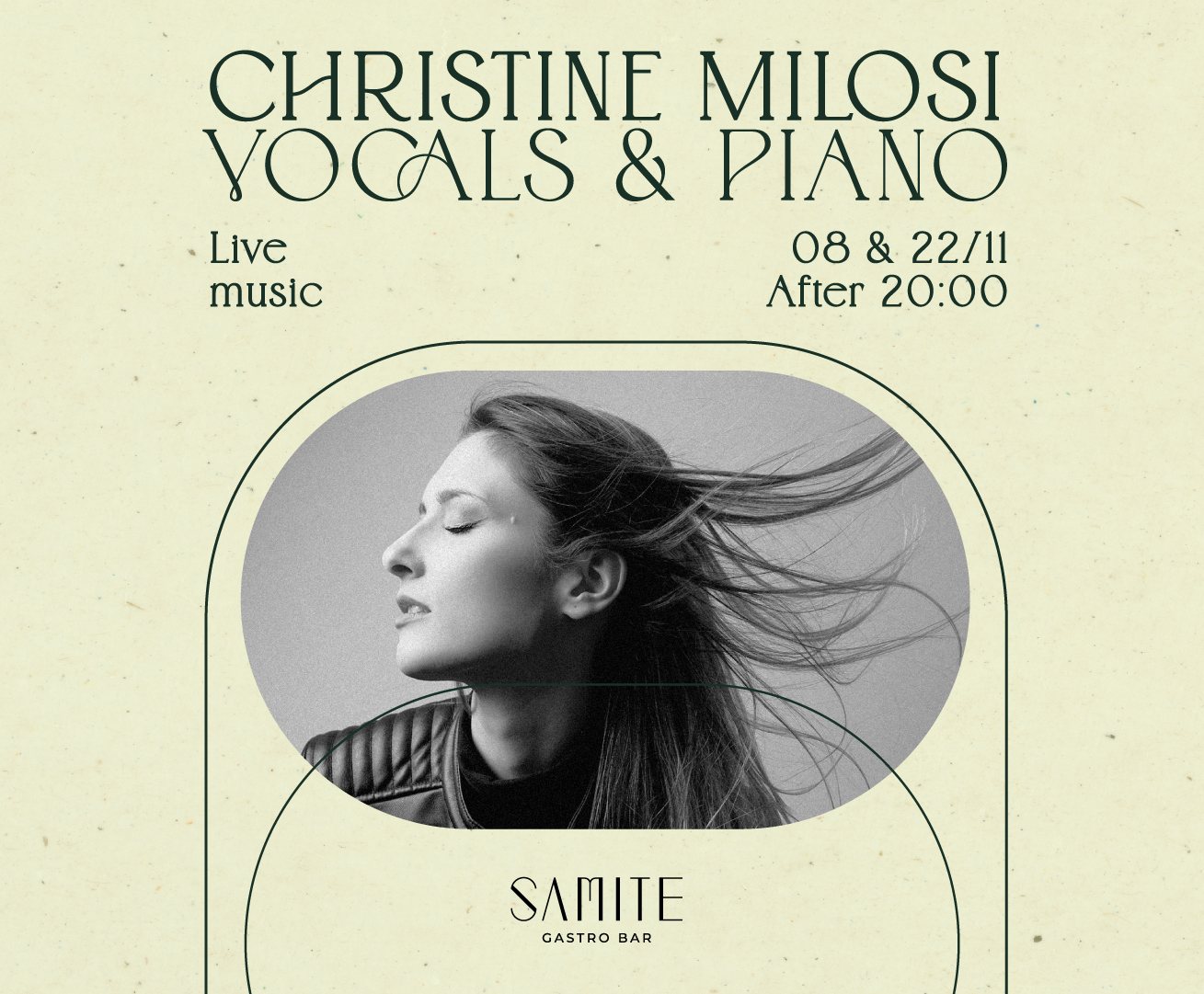 Christine Milosi live at Samite